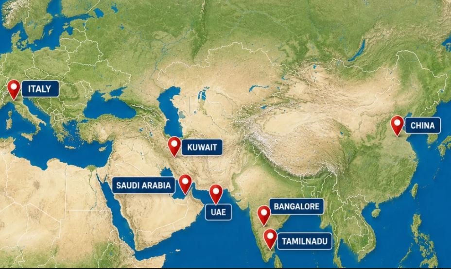 NFS International Global Presence